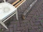 Eiken balk 3 meter bij 30/80  200 jaar oud, Doe-het-zelf en Verbouw, Hout en Planken, Ophalen of Verzenden