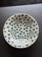 Carmen Zenith Gouda schaal handgeschilderd, Ophalen of Verzenden, Overige stijlen, Glas, Schaal of Schalen