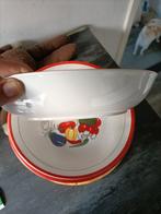 4 grote diepe spaghetti borden, Huis en Inrichting, Keuken | Servies, Ophalen of Verzenden, Zo goed als nieuw, Bord(en), Overige stijlen