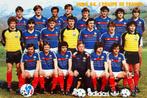 Adidas Elftalkaart Frankrijk - EK voetbal 1984, Ophalen of Verzenden, Zo goed als nieuw, Feyenoord, Spelerskaart