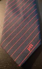 PTT stropdas blauw met rode letters, Ophalen of Verzenden, Nieuw, Gebruiksvoorwerp
