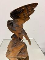 Houten Adelaar Beeld - Gedetailleerd en Prachtig, Ophalen of Verzenden