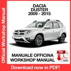 DACIA - SERVICE REPAIR MANUAL - PDF DOWNLOAD LINK, Auto diversen, Handleidingen en Instructieboekjes, Ophalen of Verzenden