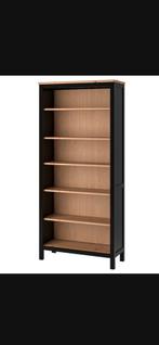 Ikea Hemnes Boekenkast - Zwart/Bruin, Ophalen, Met plank(en), Gebruikt, 50 tot 100 cm