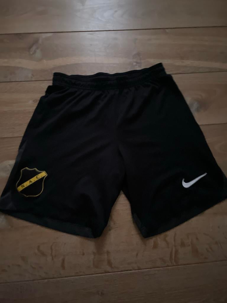 Officieel NAC Breda Trainingsbroek Kort - Maat S, Ophalen, Zwart, Overige typen, Maat 36 (S)