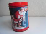 Coca Cola blikje busje met deksel de kerstman H12xdiam 8 Nw, Ophalen of Verzenden, Nieuw, Overige, Overige merken