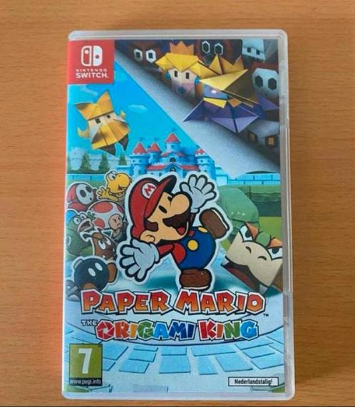 Paper Mario origami king, Spelcomputers en Games, Games | Nintendo Switch, Zo goed als nieuw, 1 speler, Vanaf 7 jaar, Ophalen of Verzenden