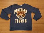H&M jongens trui maat 122-128 donkerblauw/ tijger, Gebruikt, Trui of Vest, H&M, Ophalen of Verzenden