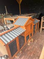 Konijnenhok OPHALEN ZSM - pvc dak - 200 cm, Dieren en Toebehoren, Knaagdieren en Konijnen | Hokken en Kooien, Ophalen, Zo goed als nieuw