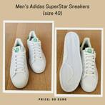 Men's Adidas SuperStar Sneakers (size 40), Ophalen of Verzenden, Zo goed als nieuw