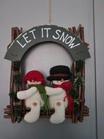 Muur/deurhanger let it snow, Diversen, Kerst, Ophalen of Verzenden