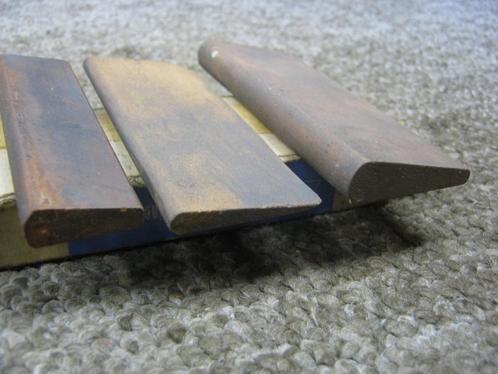 Slijp steentjes / slip stones. 3 stuks. Norton India, Antiek en Kunst, Antiek | Gereedschap en Instrumenten, Verzenden