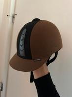 Prachtige cap Globel bruin maat 55, Dieren en Toebehoren, Paardrijkleding, Ophalen, Zo goed als nieuw, Dressuur, Cap