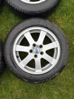Volvo Cordelia 16” velgen op Michelin Alpin winterbanden, Auto-onderdelen, Banden en Velgen, Ophalen, Gebruikt, Velg(en), 16 inch
