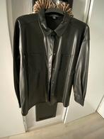 Lederlook blouse jasje, Maat 38/40 (M), Ophalen of Verzenden, Zo goed als nieuw, Zwart
