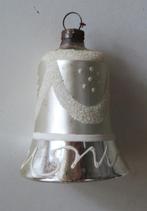 Oude Kerstbal Kerstklok met klepel ( witte versiering ), Diversen, Ophalen of Verzenden