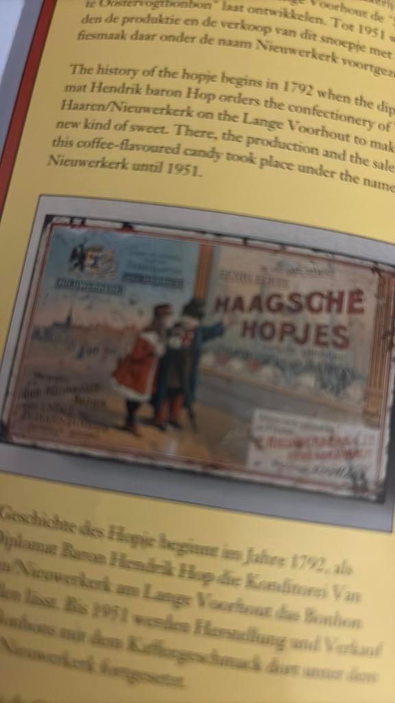 Folder den haag Haags hopje haagsche hopje, Ophalen of Verzenden, Zo goed als nieuw