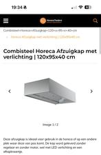 Combisteel Horeca Afzuigkap 120cm - Nieuw!, Witgoed en Apparatuur, Ophalen, Zo goed als nieuw, Wandschouwkap