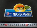sticker NECKERMANN SECA NVB reizen, Verzamelen, Ophalen, Zo goed als nieuw
