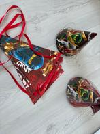 Ninjago feestartikelen vlaggetjes en hoedjes, Hobby en Vrije tijd, Feestartikelen, Ophalen of Verzenden
