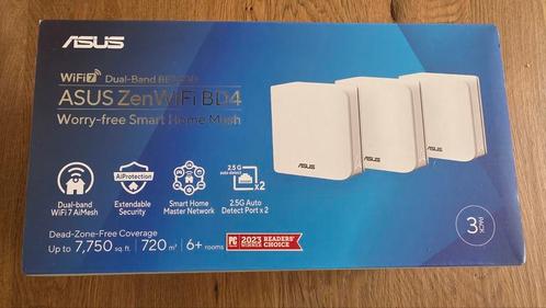 ️ *NIEUW* ASUS ZenWiFi BD4 Router Mesh Wifi 5 6 7, Computers en Software, Routers en Modems, Nieuw, Router met modem, Ophalen of Verzenden