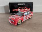 Minichamps BMW M3 E30 DTM 1988 Tauber #56 G. Muller, Hobby en Vrije tijd, Modelauto's | 1:18, Ophalen of Verzenden, Gebruikt, Auto
