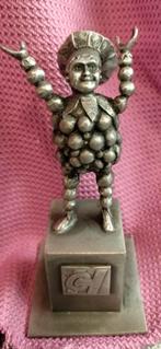 Tinnen Flipje op sokkel - Verzamelobject, Ophalen of Verzenden