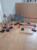 Bruder Bouwhekken & Verkeersborden Set, Ophalen of Verzenden, Gebruikt
