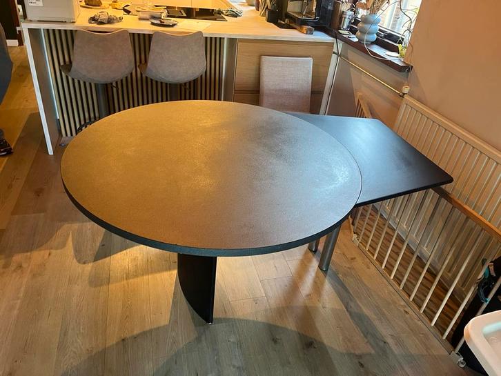 Uniek design Castelijn 80’s eettafel, Huis en Inrichting, Tafels | Salontafels, Gebruikt, Minder dan 50 cm, 100 tot 150 cm, 50 tot 100 cm