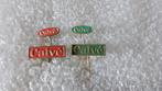 4 verschillende speldjes CALVE, Verzamelen, Ophalen of Verzenden, Zo goed als nieuw, Overige onderwerpen