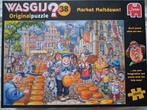Wasgij puzzel 38. Market meltdown, Hobby en Vrije tijd, Denksport en Puzzels, Ophalen of Verzenden, 500 t/m 1500 stukjes, Zo goed als nieuw