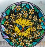Tiffany Glas in lood raamhanger, Gebruikt, Minder dan 80 cm, Overige typen, Ophalen of Verzenden