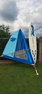 Surfplank compleet met karretje, Watersport en Boten, Windsurfen, Ophalen, 300 cm of meer, Complete set, 5 tot 7 m²