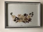 lijstje met gedroogde bloemen, Ophalen of Verzenden, Zo goed als nieuw