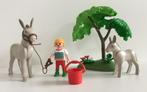 Playmobil 4187, Ezel met veulen., Ophalen of Verzenden, Gebruikt, Complete set