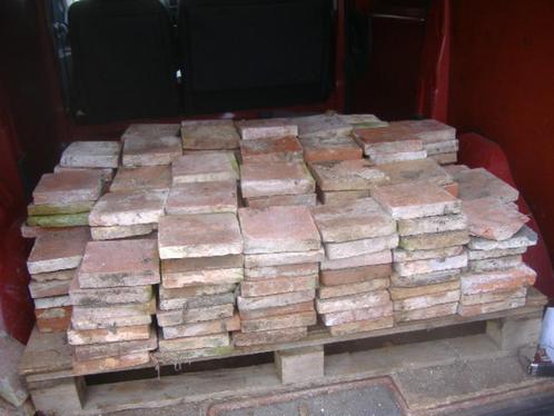 plavuizen/estrikken ROOD, ca 330 -afm.15,5/16 zie omsc-foto, Doe-het-zelf en Verbouw, Vloerdelen en Plavuizen, Gebruikt, Plavuizen