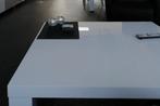 Salontafel hoogglans wit, 50 tot 100 cm, Minder dan 50 cm, Overige materialen, Zo goed als nieuw