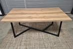 Eettafel industrieel, Ophalen, Gebruikt, 50 tot 100 cm, 150 tot 200 cm
