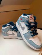 Nike Air jordan 1 mid night blue, Blauw, Nike, Ophalen of Verzenden, Zo goed als nieuw