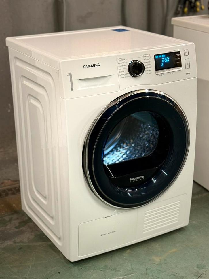 Samsung ecobubble Warmtepompdroger 8KG A+++ MET GARANTIE!!!, Witgoed en Apparatuur, Wasdrogers, Refurbished, Overige typen, Voorlader