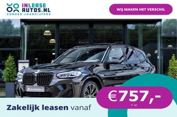 BMW X3 xDrive30e M-sport 292pk Pano Harman/kardon Trekhaak S beschikbaar voor biedingen