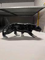 Panter beeld - keramiek geglazuurd, Antiek en Kunst, Ophalen