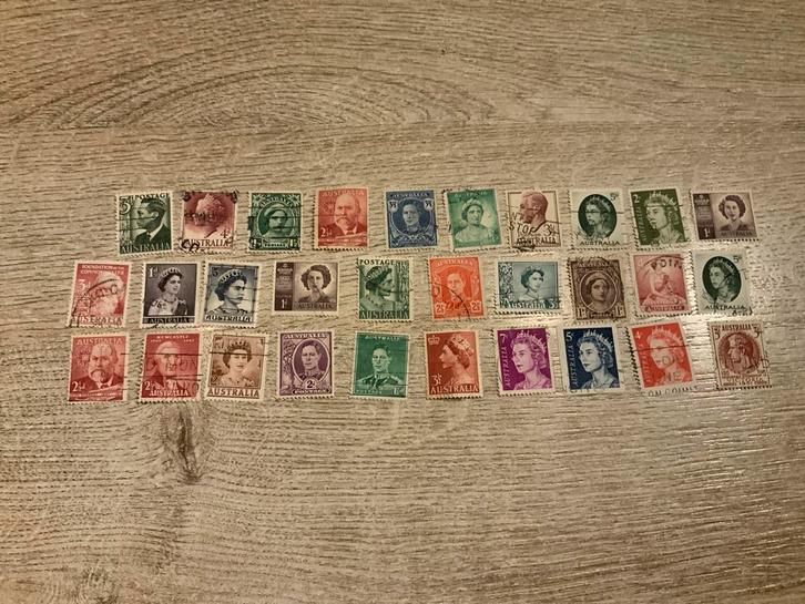 Australië Postzegels - Staatshoofden Collectie, Postzegels en Munten, Postzegels | Thematische zegels, Ophalen of Verzenden
