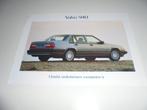 leaflet Volvo 940 modellenprogramma  1993, Ophalen of Verzenden, Zo goed als nieuw, Overige merken