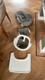 Stokke steps bouncer/wipper, verkleinstoel en eetplankje!!!, Ophalen of Verzenden, Gebruikt, Meegroeistoel