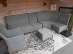 Tuinset met hoekbank, Tuin en Terras, Tuinsets en Loungesets, Ophalen, Kunststof, Gebruikt, 6 zitplaatsen
