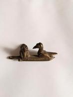 Klein messing goudgewicht uit Ghana, Ophalen of Verzenden, Zo goed als nieuw, Goud, Overige materialen