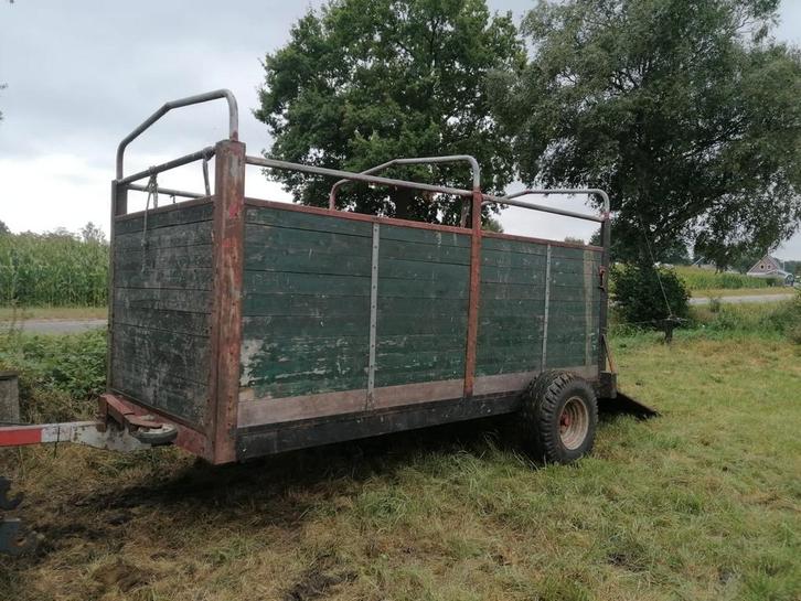 Te koop: degelijke veewagen, Zakelijke goederen, Agrarisch | Werktuigen, Akkerbouw, Veehouderij, Overige, Transport, Ophalen