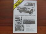 Fiat 128 3P Berlinetta Special 1978 leaflet NL, Verzenden, Zo goed als nieuw, Overige merken