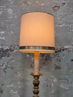 Grote ronde lampenkap met gouden details, Ophalen, Gebruikt, 25 tot 50 cm, Klassiek / Retro / Vintage